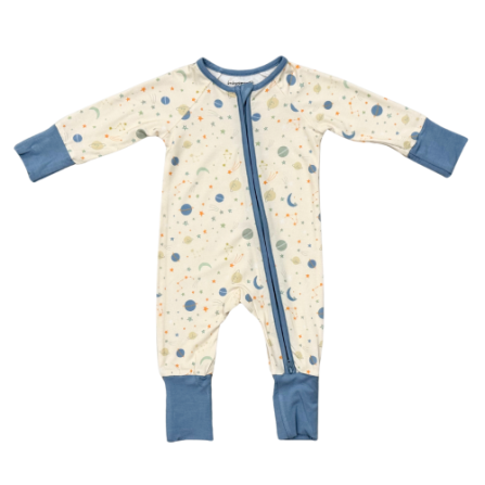 Long Sleeve Zip Romper-Baby Sprouts