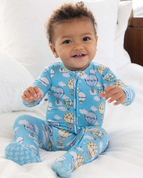 Sammy Zippered Footie-Lev Baby