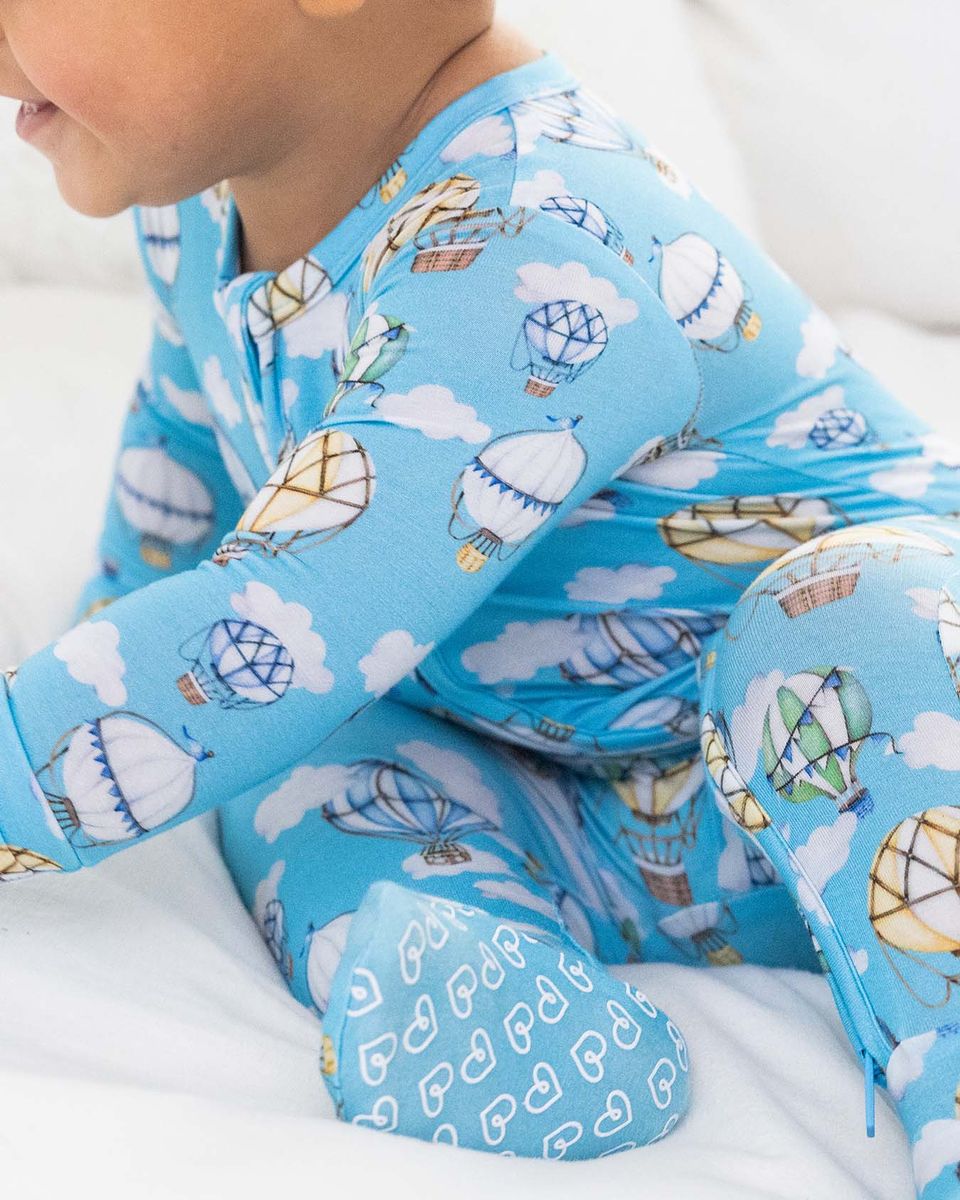 Sammy Zippered Footie-Lev Baby