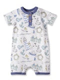 Seashore SS Henley Romper-Tesa Babe