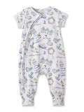 Tesa Babe Seashore SS Convertible Zipper in serene coastal colorway