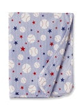 Grand Slam Stroller Blanket by Tesa Babe in soft bamboo-cotton blend