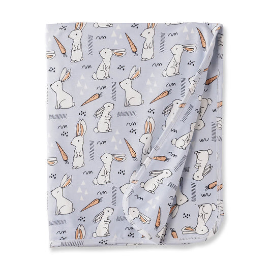 Cottontail Crew Bamboo Easter Stroller Blanket for Baby-Tesa Babe