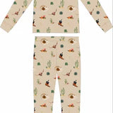 Desert Cowbaby 2pc LS Pajama Set