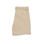 Khaki Palmer Performance Shorts by Saltwater Boys, designed for refined comfort and durability