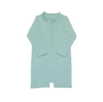 Tybee Rashguard Romper-Sky Blue