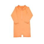 Tybee Rashguard Romper-Coral