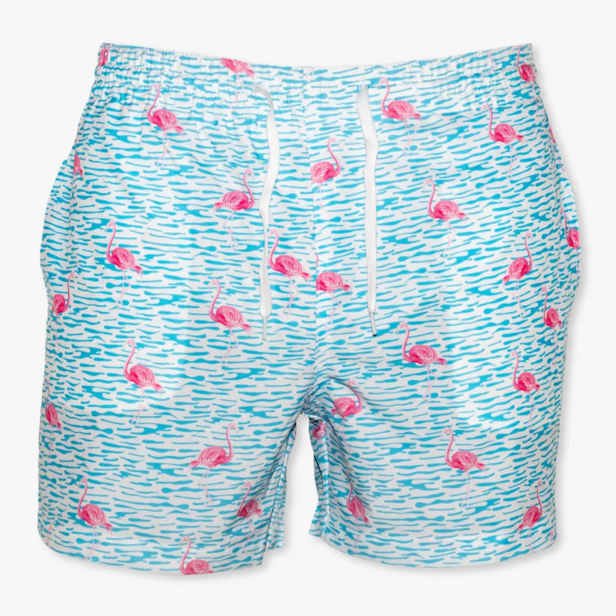 Fancy Flamingo Swim by Meripex—refined aquatic wear with elevated design