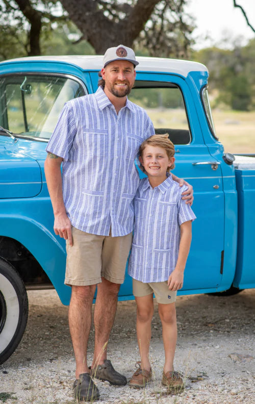 Guayabera Deepwater Poplin SS Shirt