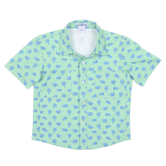 Mudbugs SS Shirt-Blue Quail