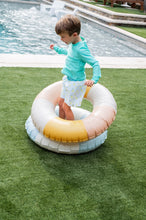 Load image into Gallery viewer, Boogie Board Swim Trunk-Lemon Stripe Print-Prodoh
