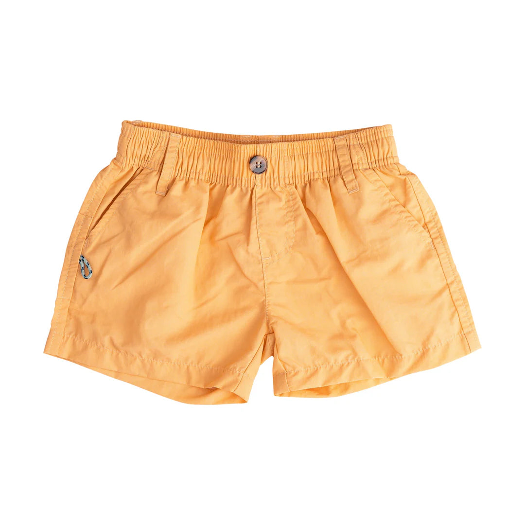 Outrigger Performance Short in orange chiffon by Prodoh, UPF 50+ ripstop fabric