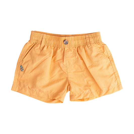 Outrigger Performance Short in orange chiffon by Prodoh, UPF 50+ ripstop fabric