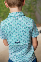 Load image into Gallery viewer, SS Pro Performance Polo-Marine Green Pickleball-Prodoh
