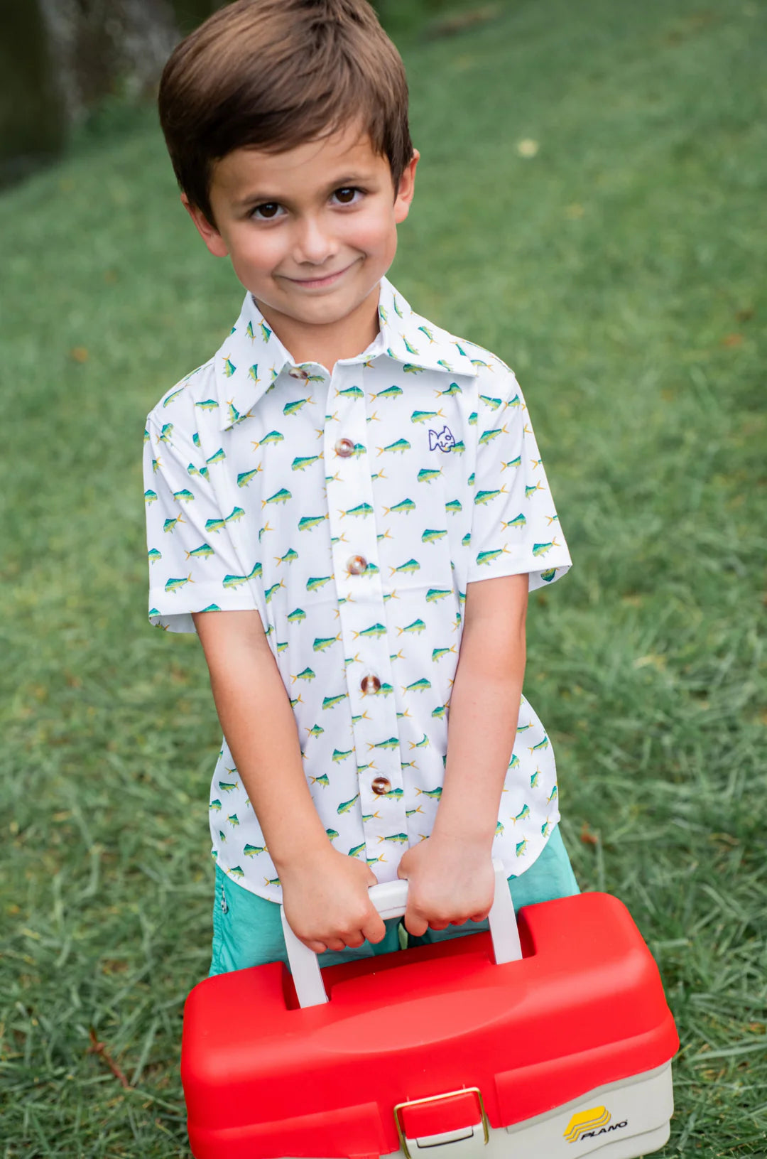 SS Button Down Shirt-Mahi Mahi-Prodoh