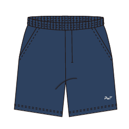 Airspeed PDF Shorts-Midnight Blue