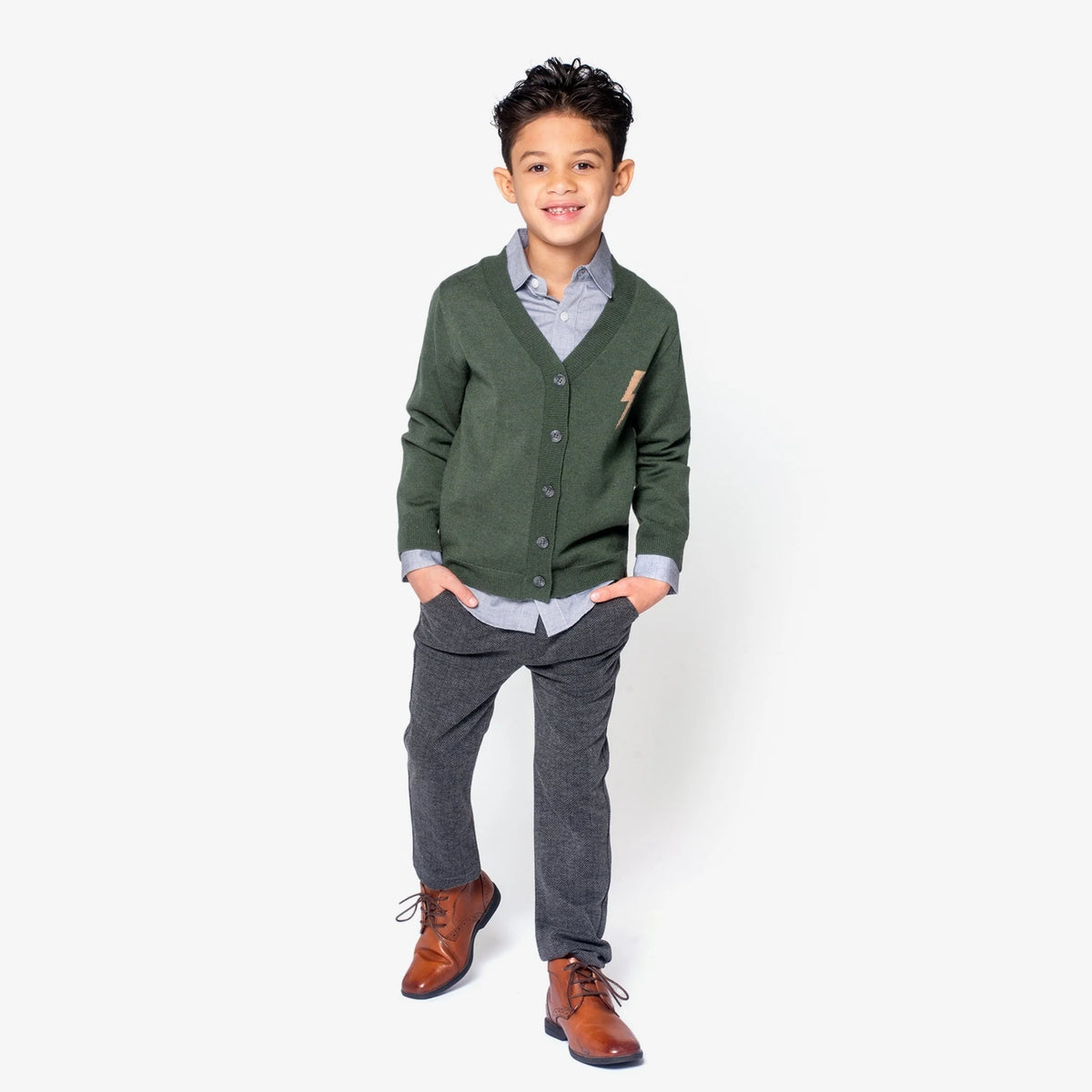 Everstorm Knit Cardigan - Pine