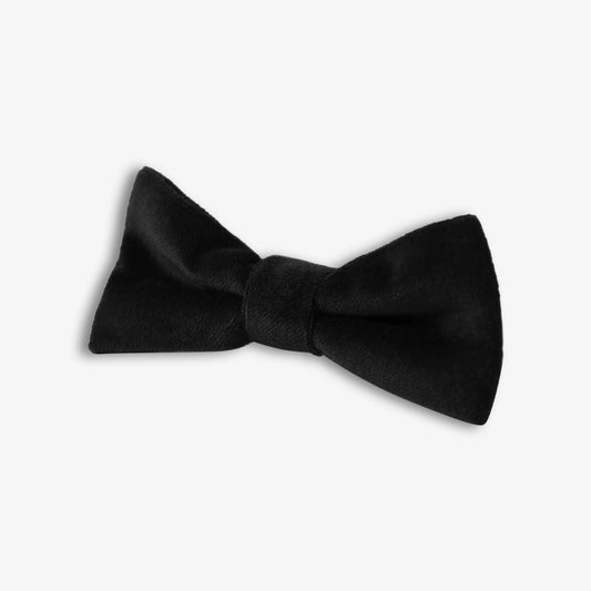 Appaman LV black bow tie with adjustable hook and eye closure