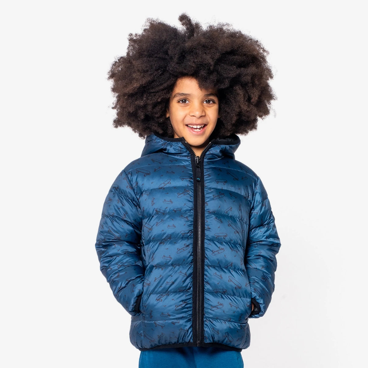 Reversible Puffer - Skater Vibes