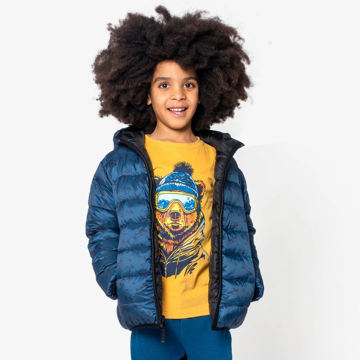 Reversible Puffer - Skater Vibes