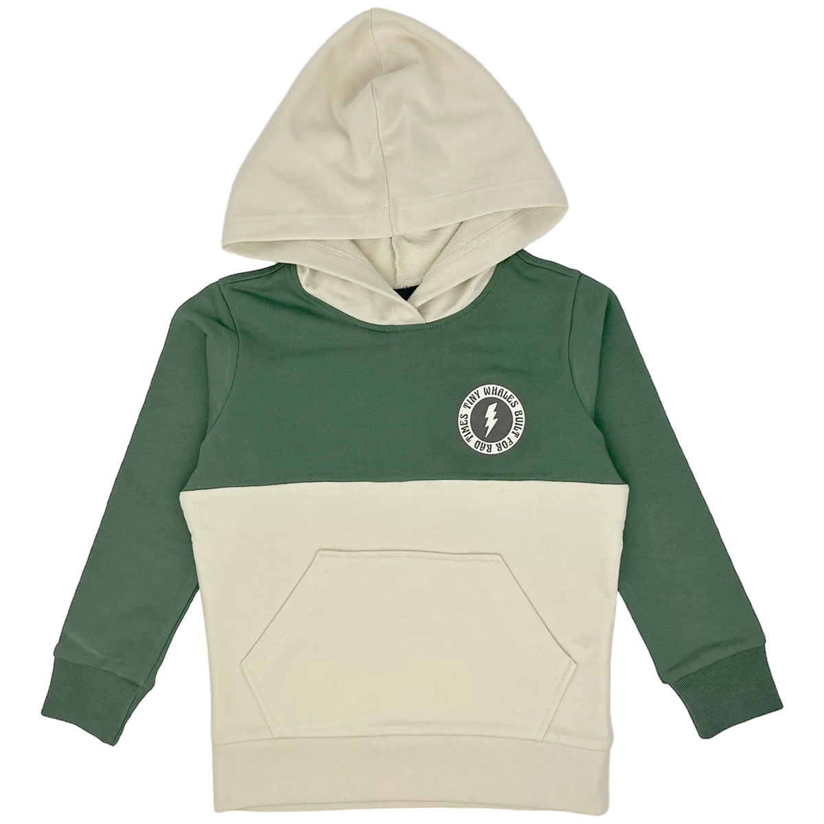 Trailblazer Hoodie-Cream/Forest
