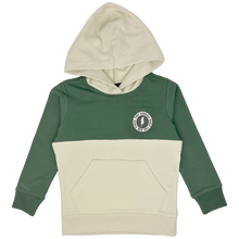 Load image into Gallery viewer, Tiny Whales, Trailblazer Hoodie-Cream/Forest
