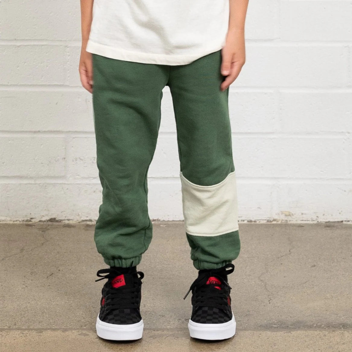 Trailblazer Sweatpants-Forest/Stone