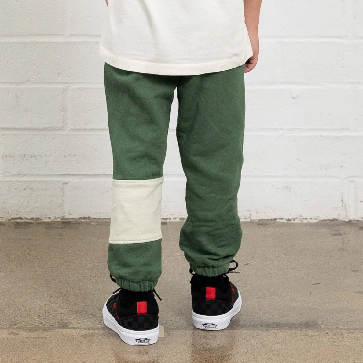 Trailblazer Sweatpants-Forest/Stone