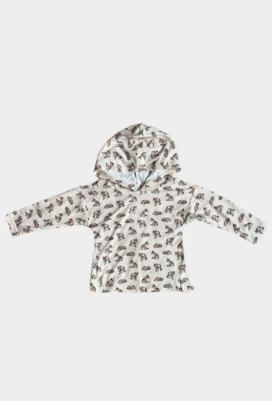 Jersey Hoodie-Fox