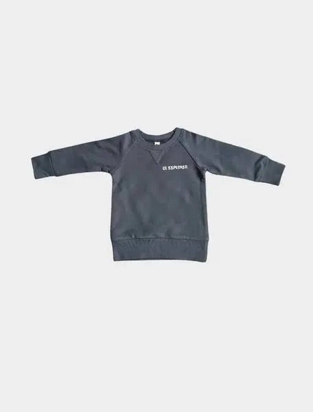Lil' Explorer Raglan Sweatshirt in soft bamboo-cotton blend by Baby Sprouts