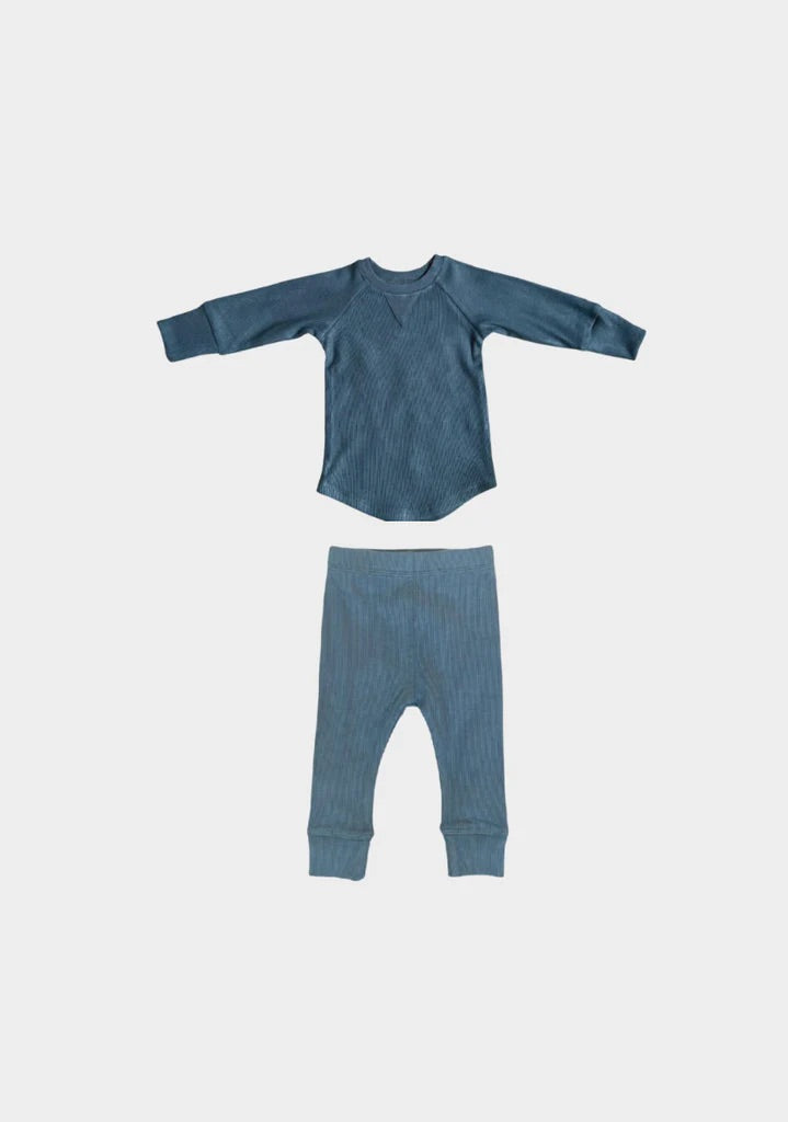 Ribbed Top - Teal