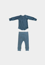 Load image into Gallery viewer, Baby Sprouts Ribbed Top - Teal

