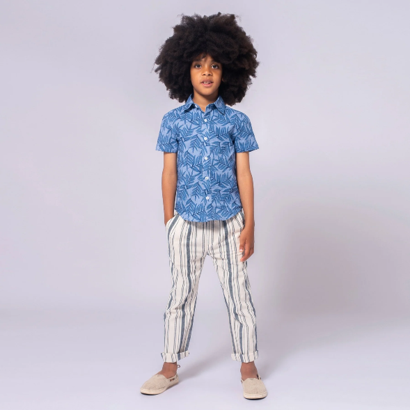 Day Party Shirt- Summer Blues