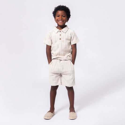 Preston Shorts-Taupe