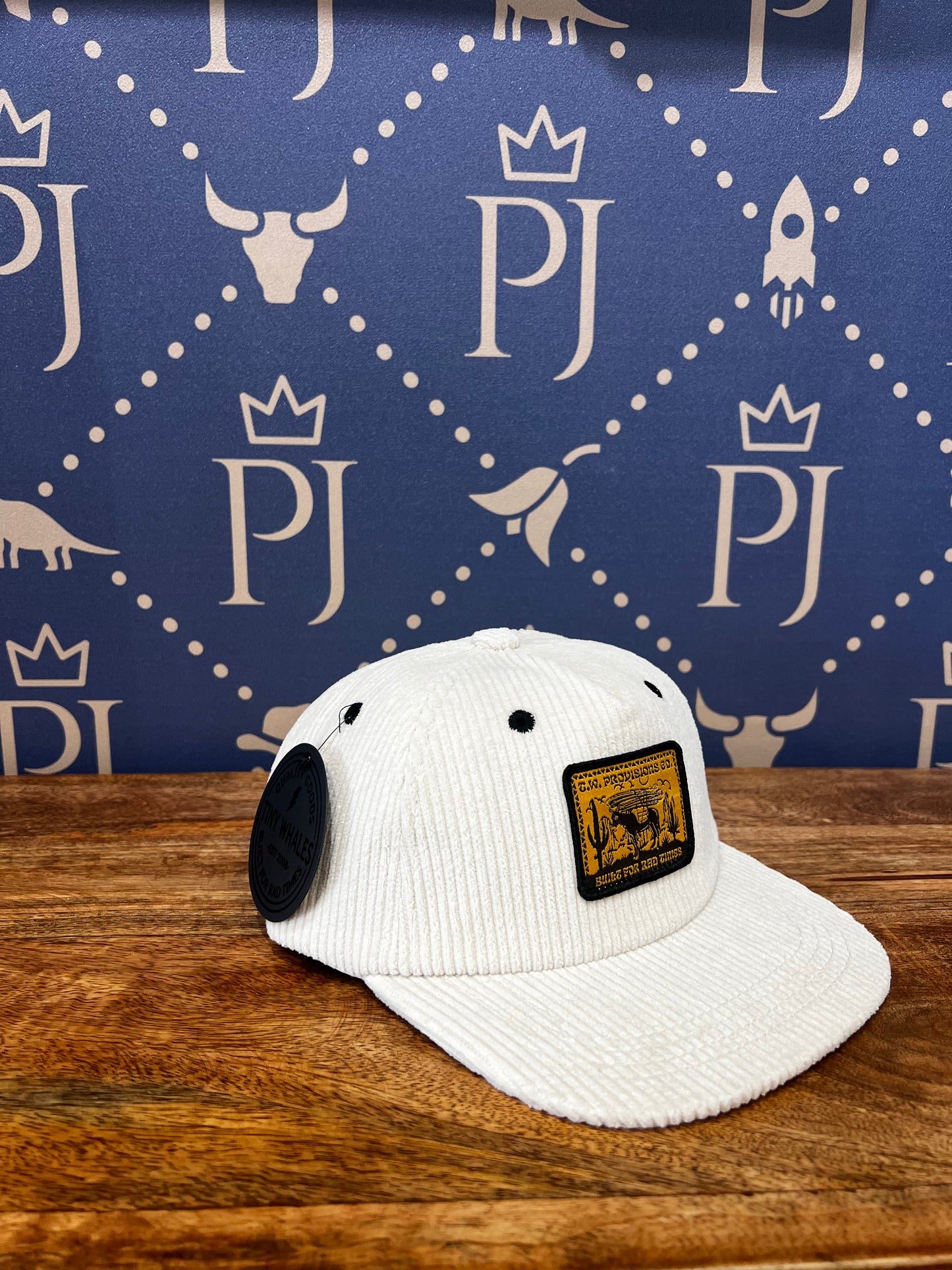 T.W. Provisions Truck Hat - Cream Corduroy - Tiny Whales