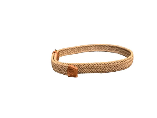 J. Bailey Braided Belt in Khaki by Bailey Boys—textured children's belt with refined construction