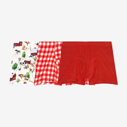 Posh Peanut Nashville Briefs three-pack boxer briefs in bamboo viscose