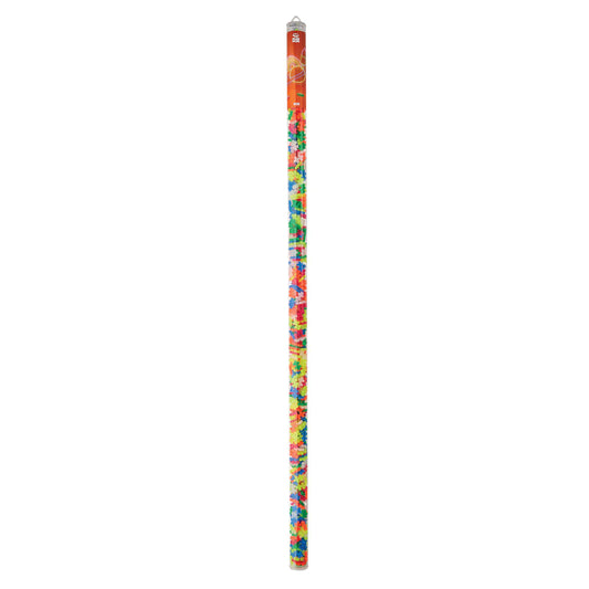 Plus Plus Super Tube 500PC - Basic, Glow-in-the-Dark, or Neon
