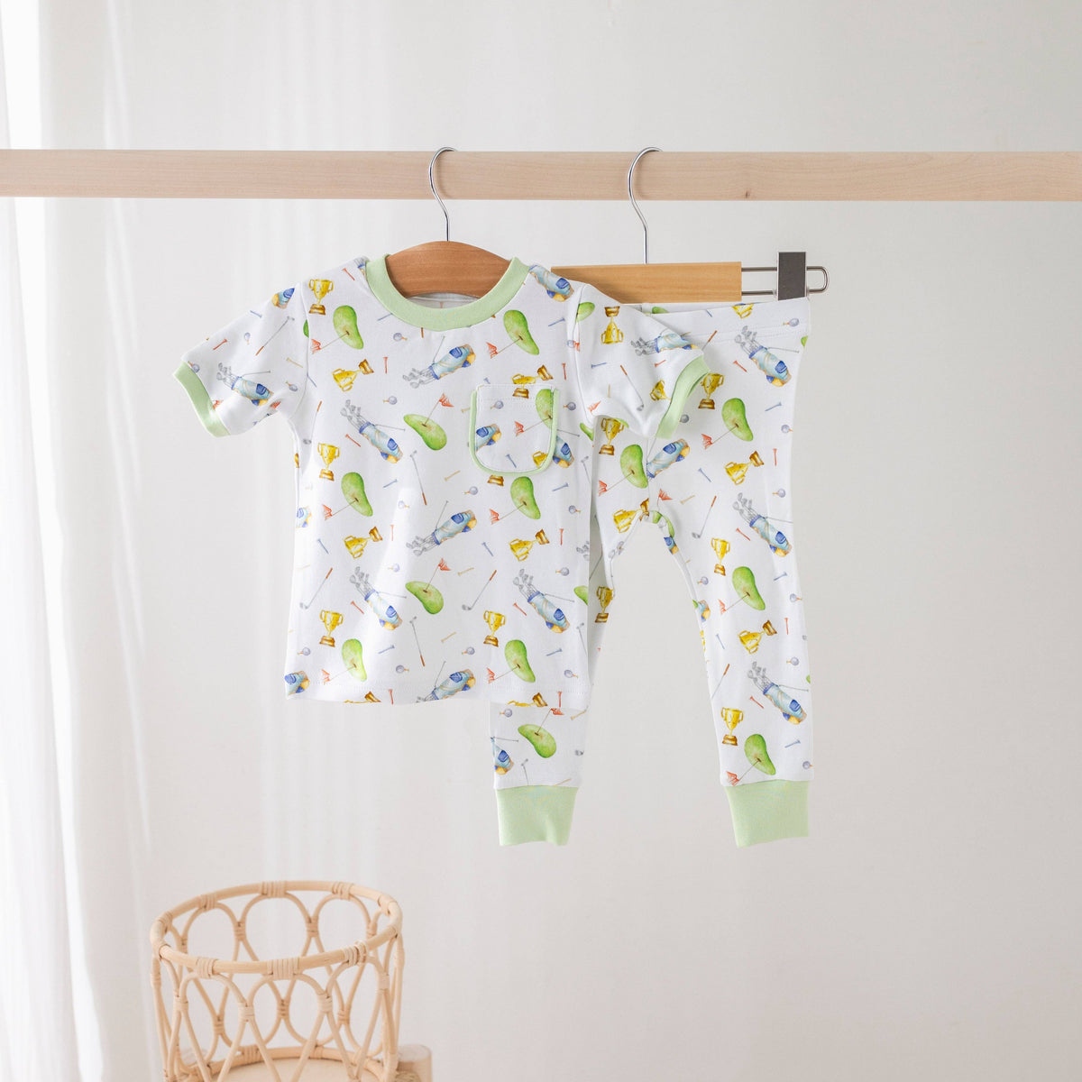 Time to Par-Tee Organic Cotton Pajama Set