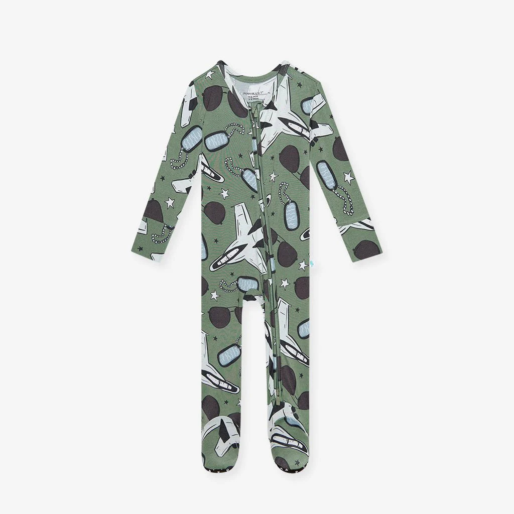 Posh Peanut Airman Convertible One-Piece