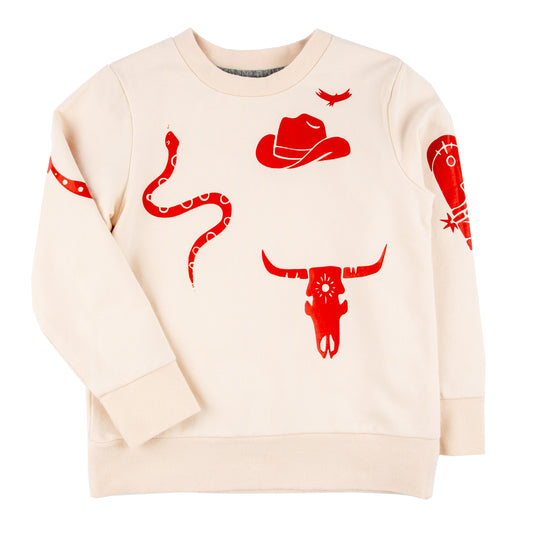 Corey Pullover-Wild Horses