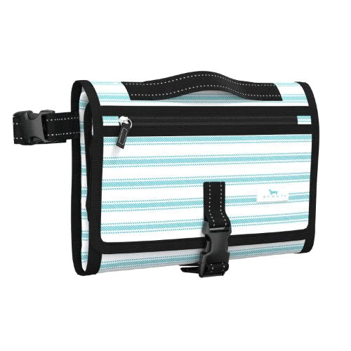 Scout Freshly Minted Game Changer diaper bag in neutral tones, elevated design