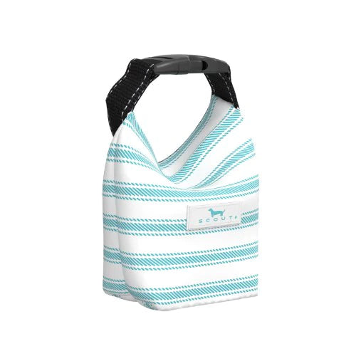 Scout Little Nipper Pacifier Bag in Freshly Minted, compact pacifier storage