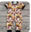 Vintage Cowboy Infant Romper