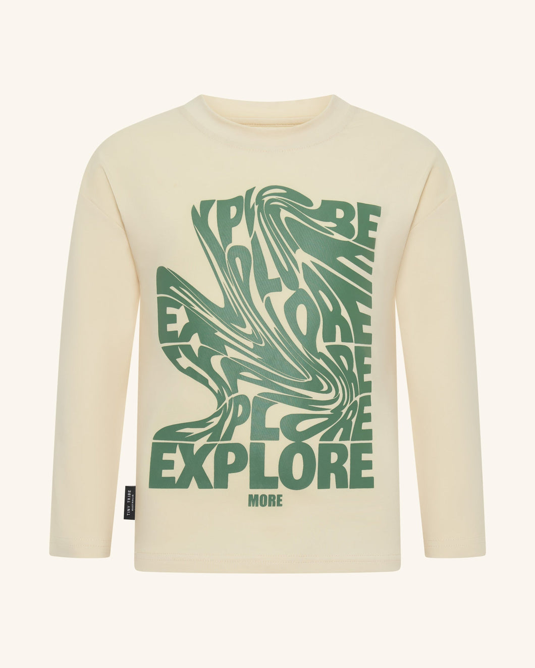 Tiny Tribe - Explore More Tee - Cream