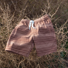 Load image into Gallery viewer, Tiny Whales Ponderosa Brown Shorts
