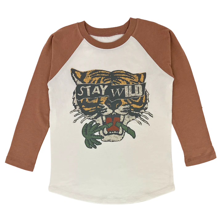 Stay Wild T-shirt - Tiny Whales