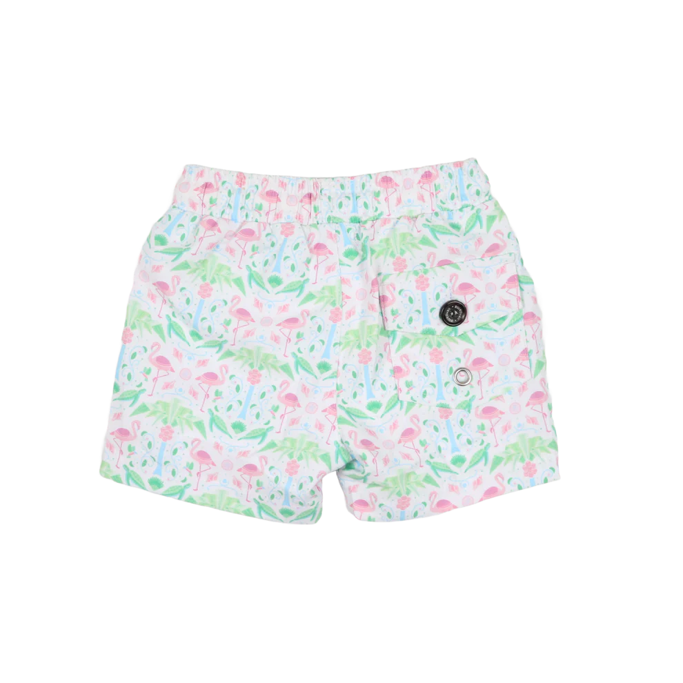 Del Mar Swim Trunk-Blue Quail