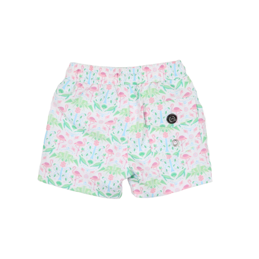 Del Mar Swim Trunk-Blue Quail