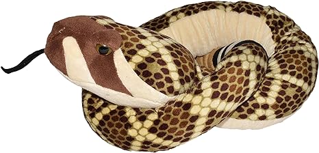 Snake-Big Head Western Diamondback -tail rattles Stuffed Animal 70"